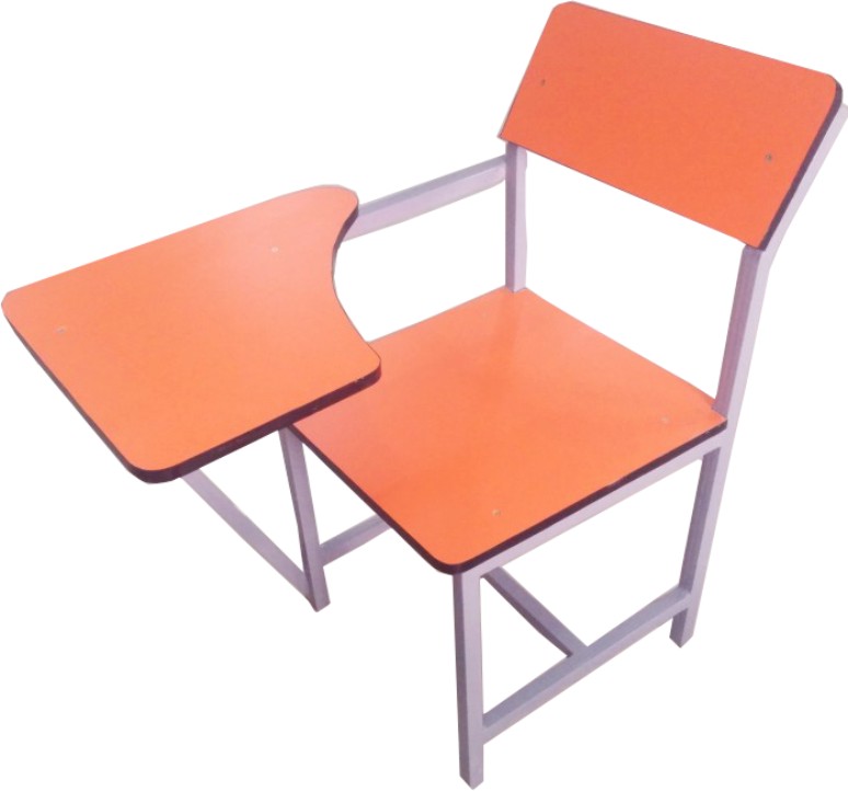 Single Classroom Table with Chair (Foldable Arm) - BFM001E